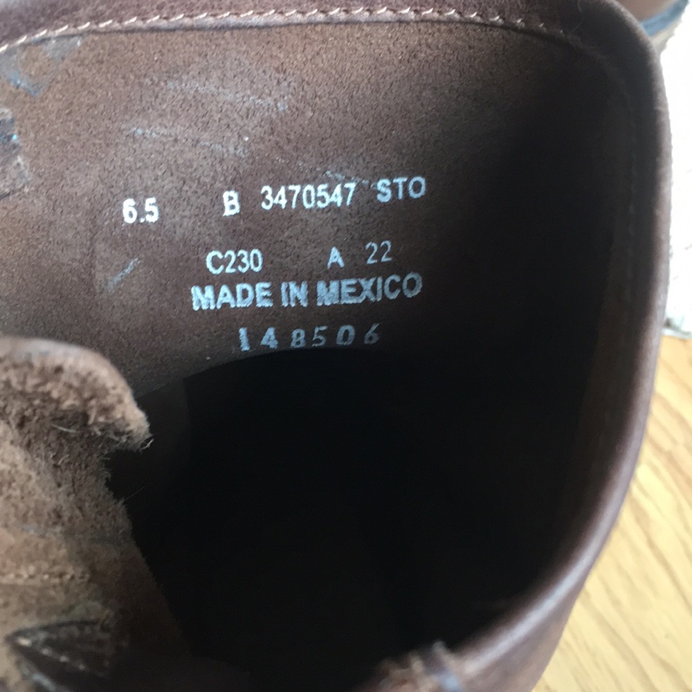 Frye Brown Leather Boots - Stone color- Out of stock! - Picture 6 of 9